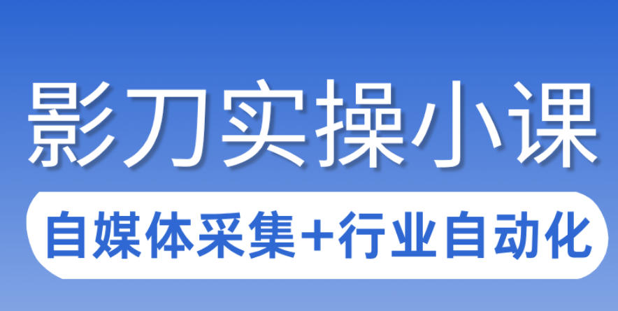 3天攻克影刀RPA：自媒体数据采集+行业自动化全流程-点子口袋网