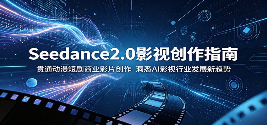 Seedance2.0影视创作指南：贯通动漫短剧商业影片创作，洞悉AI影视行业发展新趋势-点子口袋网