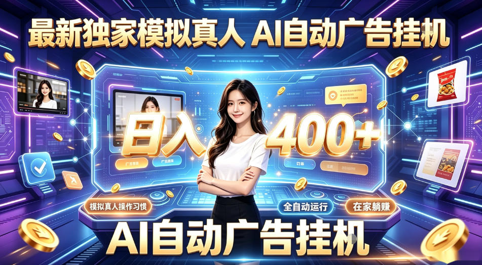 最新独家模拟真人，AI自动挂号挂G，日入400+，全程全自动运行，无需人工【揭秘】-点子口袋网