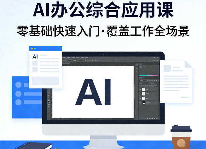 AI办公综合应用课，零基础快速入门，覆盖了工作中各种应用场景-点子口袋网