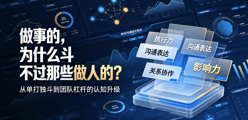 付费文章：做事的，为什么斗不过那些做人的？-点子口袋网