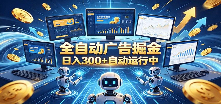 自动广告G机，日入300+，正规平台，广告浏览获益，时间自由，适合各类人群日常增收-点子口袋网