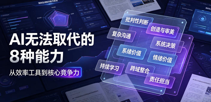 付费文章：AI无法取代的8种能力-点子口袋网