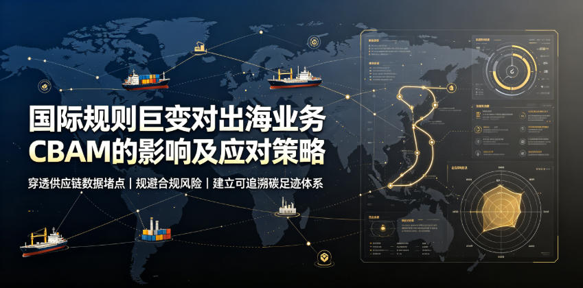 国际规则巨变对出海业务CBAM的影响及应对策略，帮助企业穿透供应链数据堵点，规避合规风险-点子口袋网