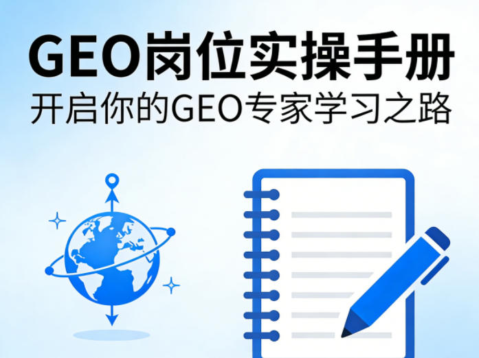 GEO岗位实操手册，开启你的GE0专家学习之路-点子口袋网