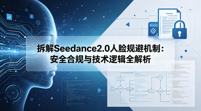 拆解Seedance2.0人脸规避机制：安全合规与技术逻辑全解析-点子口袋网