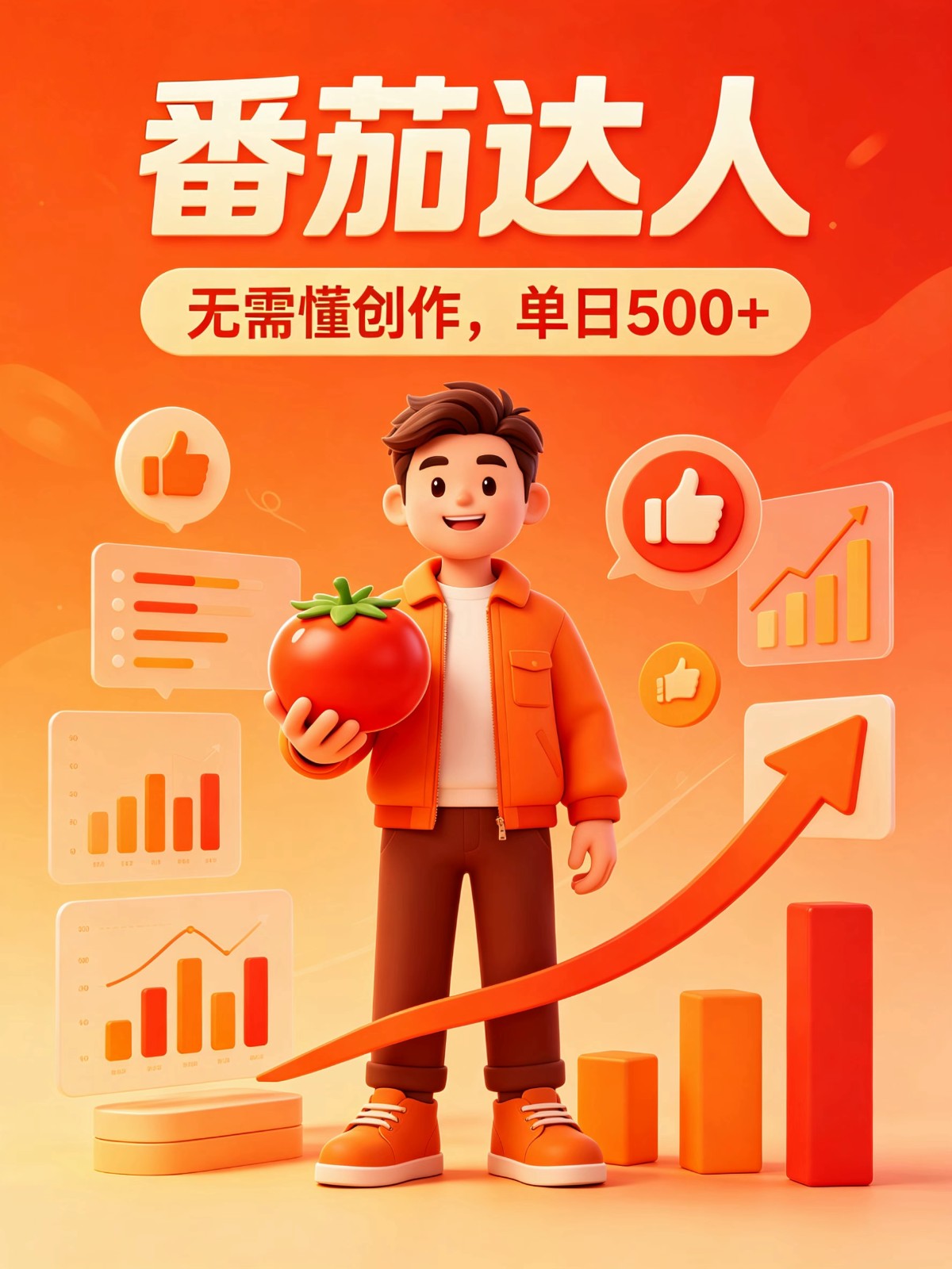 番茄小说达人全自动变现，普通人轻松日入500+-点子口袋网