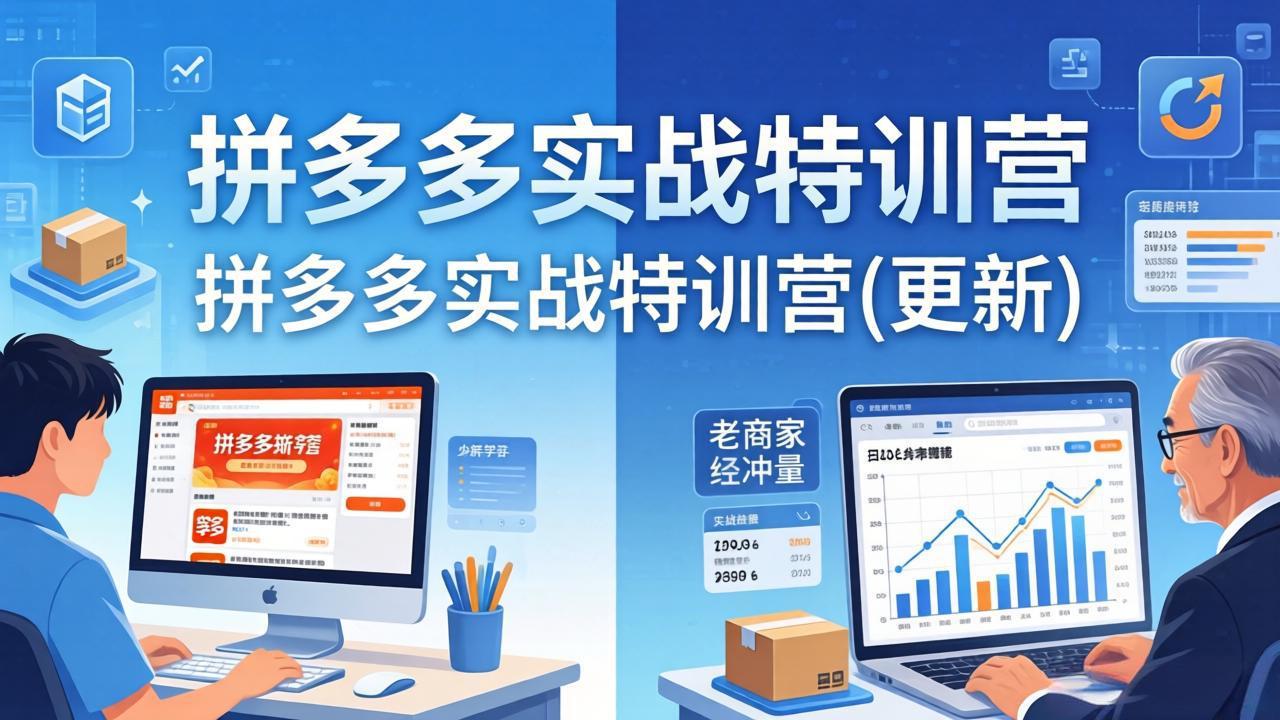 拼多多实战特训营(更新4月18-点子口袋网