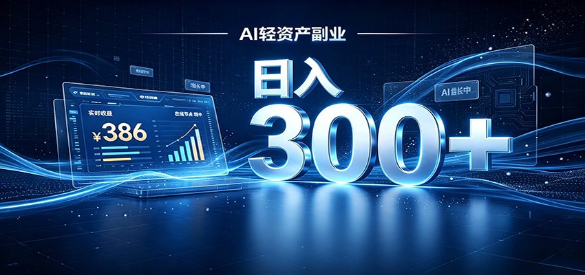 2026 AI轻资产风口，Token中转站小白可入局，日入300+-点子口袋网