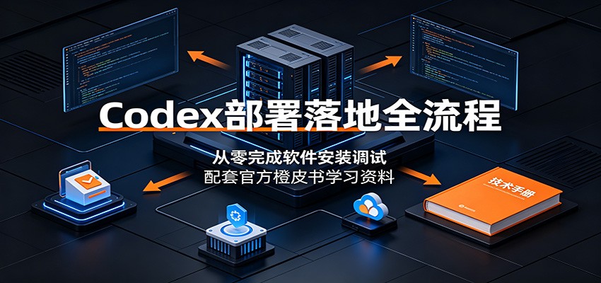 Codex部署落地全流程：从零完成软件安装调试，配套官方橙皮书学习资料-点子口袋网