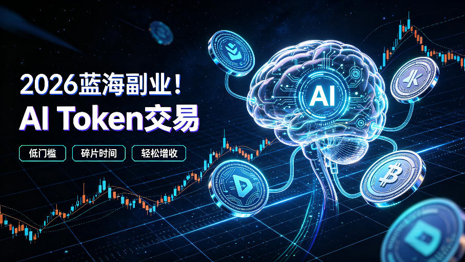 2026全新风口副业｜AI智能Token交易，空闲时间轻松 賺 收益，无需全天盯盘【揭秘】-点子口袋网