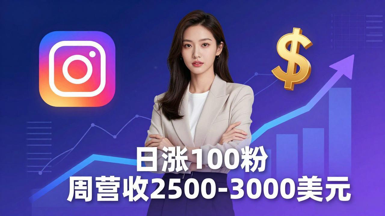 想做数字产品？Sheri亲授：日涨100粉、每周2500至3000美元的营收，Instagram躺着赚-点子口袋网