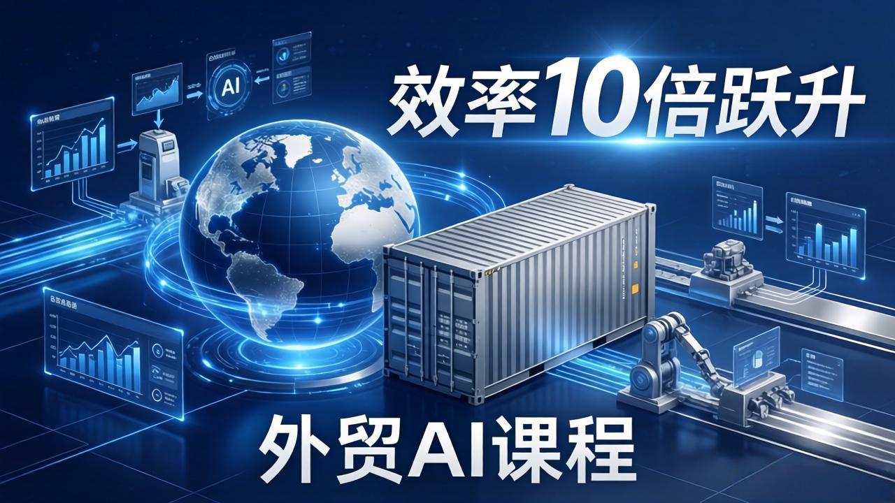 外贸人AI破局课：从零部署n8n搭建数字员工，让AI自动执行复杂工作流，效率10倍跃升-点子口袋网