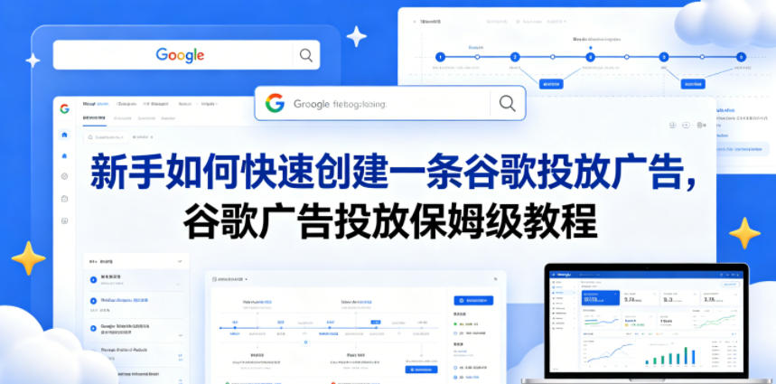 新手如何快速创建一条谷歌投放广告，谷歌广告投放保姆级教程-点子口袋网