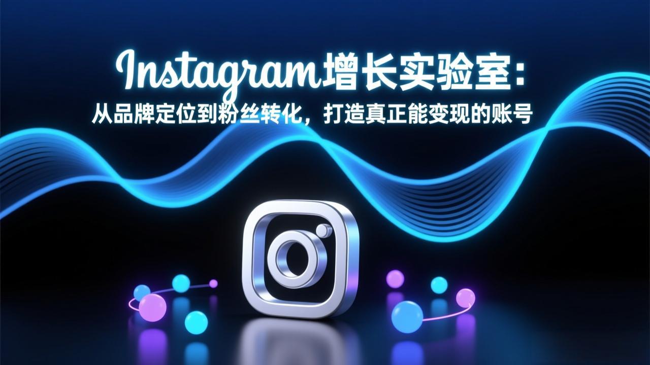 Instagram增长实验室：从品牌定位到粉丝转化，打造真正能变现的账号-点子口袋网