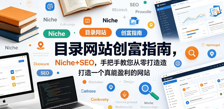 目录网站创富指南，Niche+SEO，手把手教您从零打造打造一个真能盈利的网站【原创双语字幕】-点子口袋网