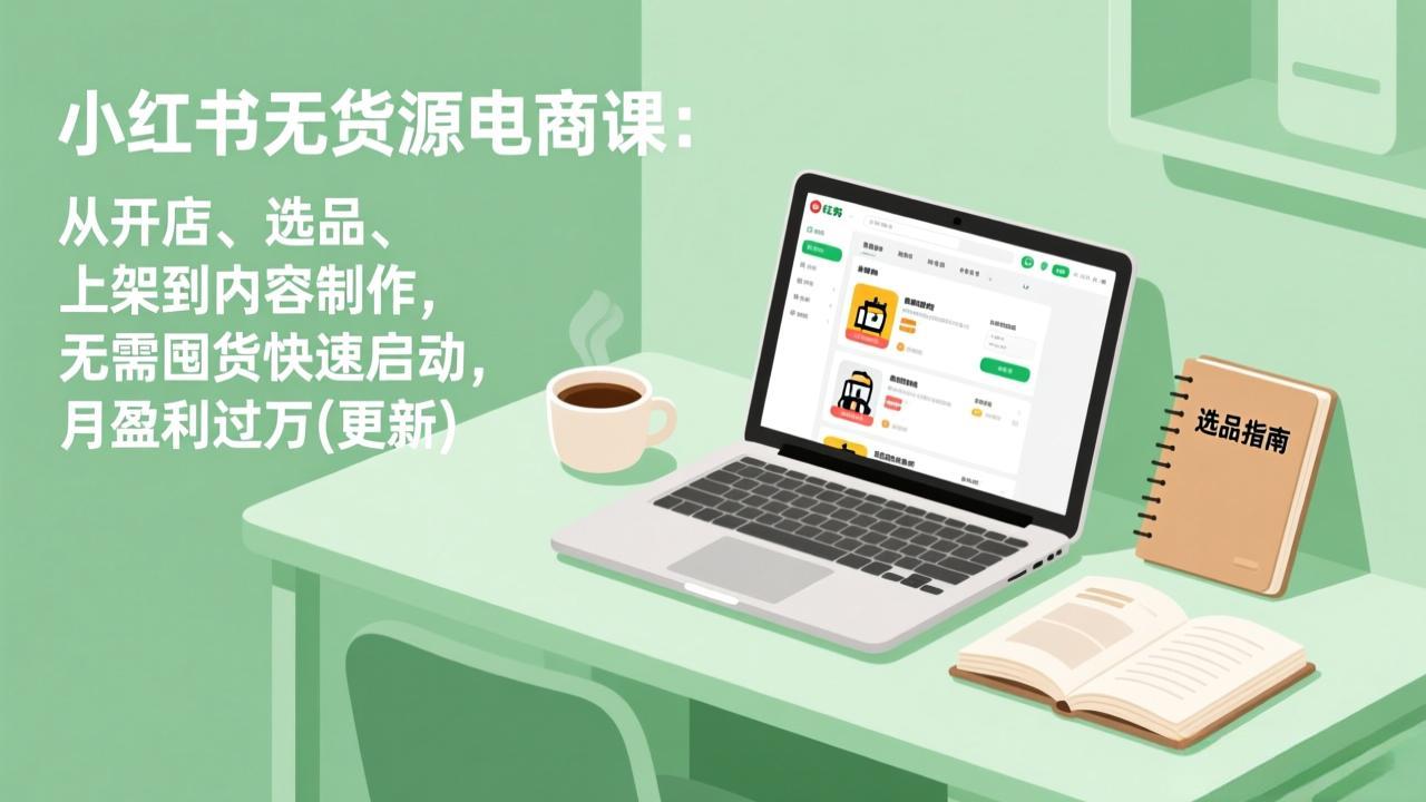 小红书无货源电商课(4月20更新-点子口袋网