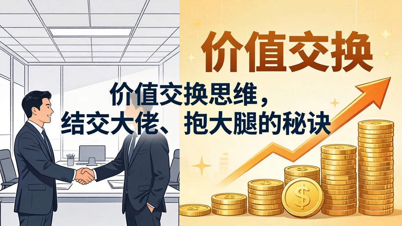 某付费文章：价值交换思维，结交大佬、抱大腿的秘诀-点子口袋网