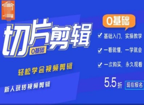 0基础IP切片剪辑，轻松学会视频剪辑，新人玩转视频剪辑-点子口袋网