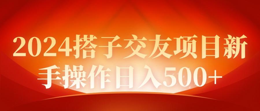 (9345期)2024同城交友项目新手操作日入500+-点子口袋网