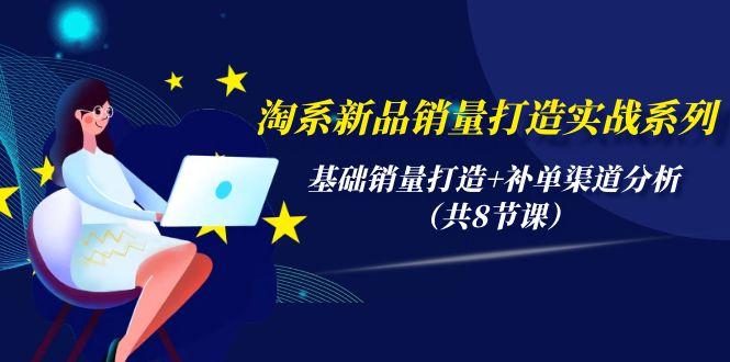 (9962期)淘系新品销量打造实战系列，基础销量打造+补单渠道分析(共8节课)-点子口袋网