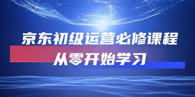 京东初级运营必修课程，从零开始学习(49节课-点子口袋网
