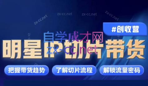 交个朋友·明星IP切片带货爆单营-点子口袋网