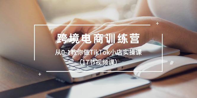 跨境电商训练营：从0-1教你做TikTok小店实操课(17节视频课-点子口袋网