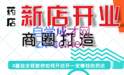张云老师·药店新店开业商圈打造-点子口袋网
