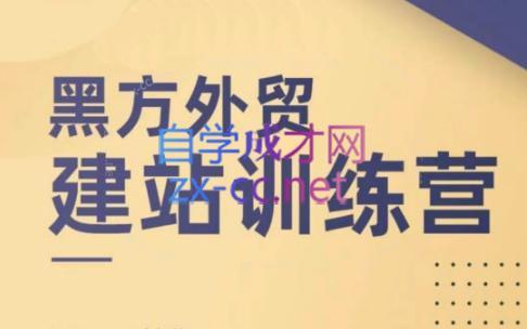 黑方老师·谷歌B端独立站建站推广-点子口袋网