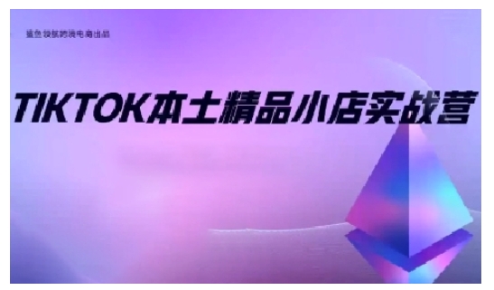 TikTok本土精品小店出海实战营，从入门到高阶，不止0-1!-点子口袋网