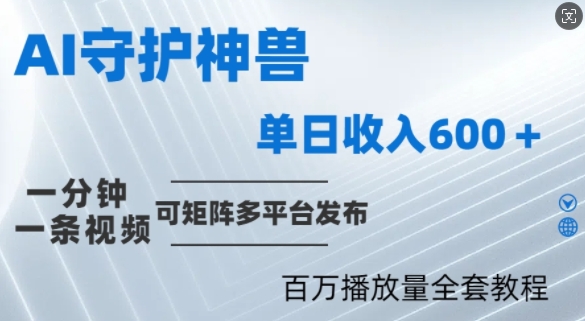制作各省守护神，100多W播放量的视频只需要1分钟就能完成【揭秘】-点子口袋网