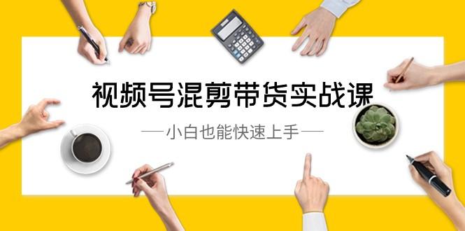 视频号混剪带货实战课，小白也能快速上手（10节课）-点子口袋网