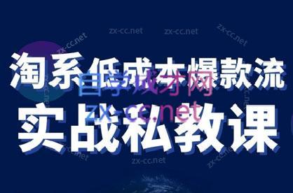 卡卡老师·淘宝低成本爆款流实战私教课-点子口袋网
