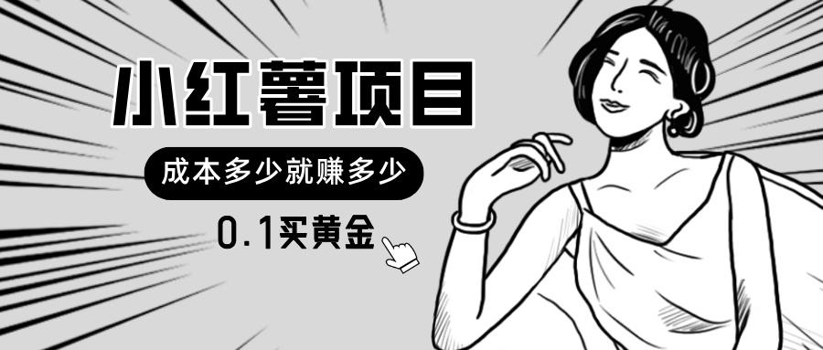 小红薯暴力项目，0.1买黄金。操作简单，日入无上限，可无限扩大。-点子口袋网
