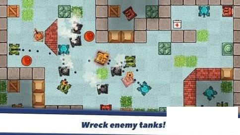 Awesome Tanks 超级坦克 v1.375 无限货币-点子口袋网