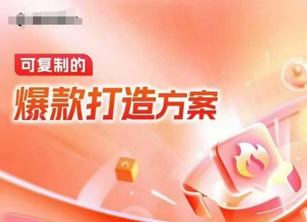 天猫电商爆款运营，可复制的爆款打造方案(线下内训课录音+字幕)-点子口袋网