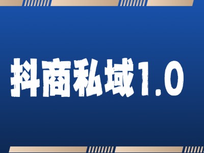 抖商服务私域1.0，抖音引流获客详细教学-点子口袋网