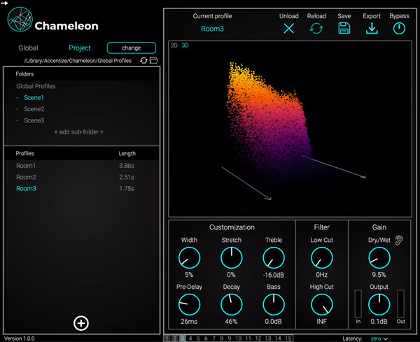 Accentize Chameleon(智能音频插件) v2.1.1 免费版-点子口袋网