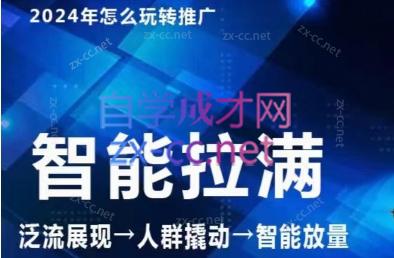 七层老徐·2024引力魔方人群智能拉满+无界推广高阶-点子口袋网
