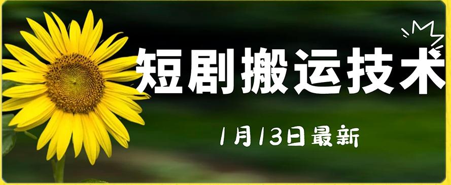 最新短剧搬运技术，电脑手机都可以操作，不限制机型-点子口袋网