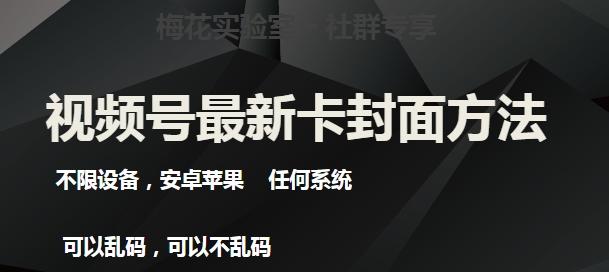 梅花实验室社群最新卡封面玩法3.0，不限设备，安卓苹果任何系统-点子口袋网