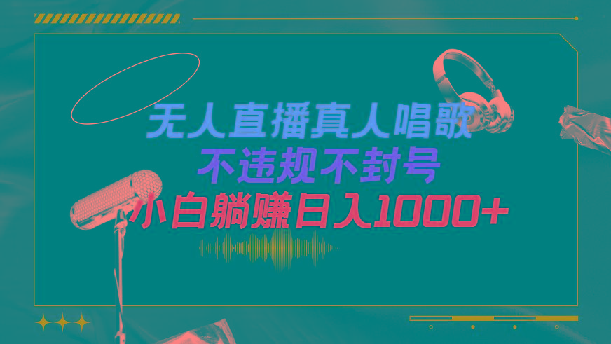 (9622期)抖音24小时无人直播音乐，不违规，不封号纯撸音浪，小白实操当天日入1000+-点子口袋网