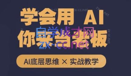 墨竹老师·从0基础到AI高手(第二期)-点子口袋网