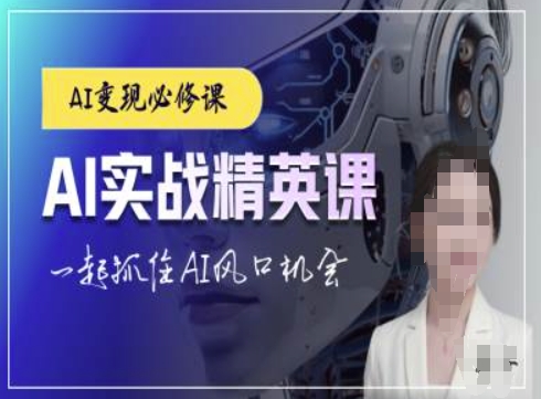 AI实战精英课，chatgptAI实战教程，一起抓住AI风口的机会-点子口袋网
