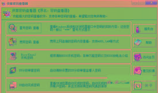 侠客星号密码查看器 v4.93 免费版-点子口袋网