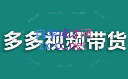 老贺·拼多多视频带货(更新至2024)-点子口袋网