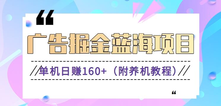 (新)广告掘金蓝海项目二，0门槛提现，适合小白 宝妈 自由工作者 长期稳定-点子口袋网