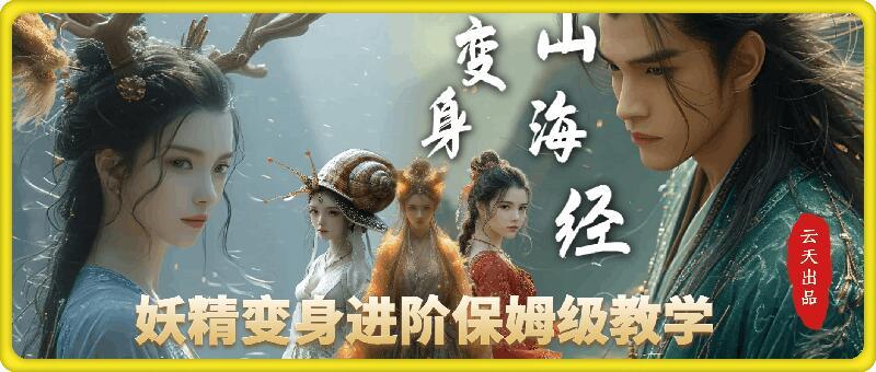 云天AI山海经变身视频教程，妖精变身进阶保姆级教学-点子口袋网