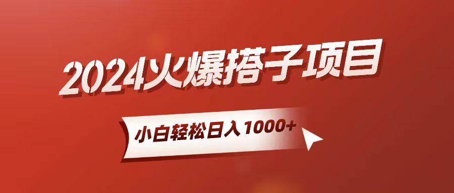 小白轻松上手，日入1000+，搭子项目-点子口袋网